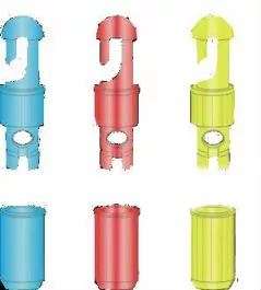 Stonfo Elastiek Conectors 2,2 Mm Geel