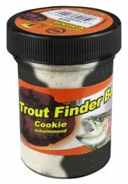 TFT Trout Finder Bait DRIJVEND Cookie Zwart/ Wit