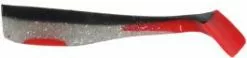 Clinker Shads Zilver Glitter/ Black Red Tail