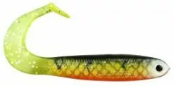 Seika Perch Twist Shad Hot Perch