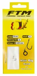 FTM Hair Rig Band Met Weerhaak Maat 10