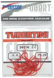 Tubertini Rode Wasmot Haken Serie 22 Maat 8