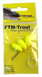FTM New Generation Trout Pilots Geel Ovaal 10 Mm
