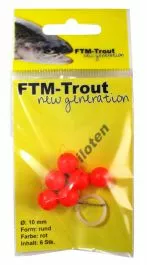 FTM New Generation Trout Pilots Rood Rond 10 Mm