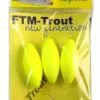 FTM New Generation Trout Pilots Geel Ovaal 15 Mm